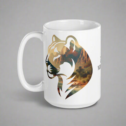 Zion Park Mountain Lion Mug
