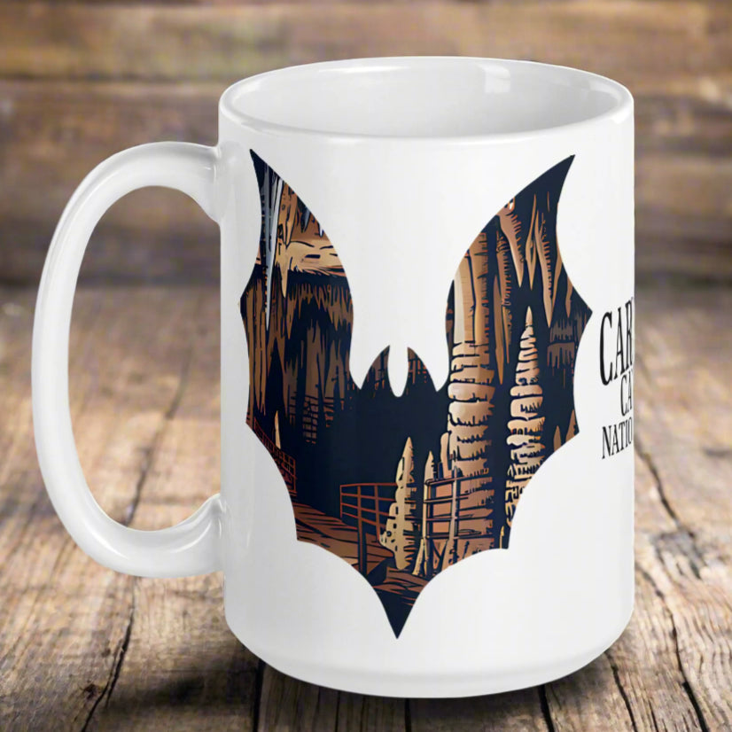 Carlsbad Caverns Park Bat Mug