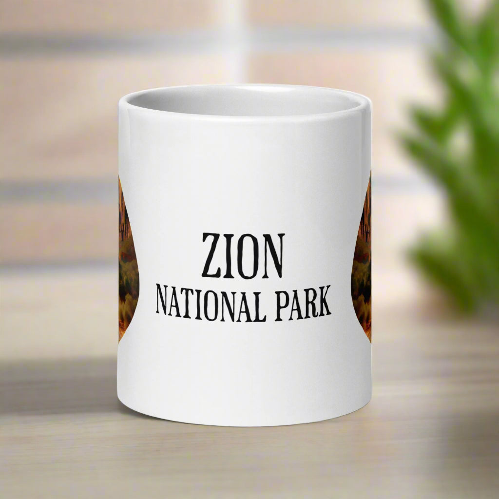 Zion Park Mountain Lion Mug