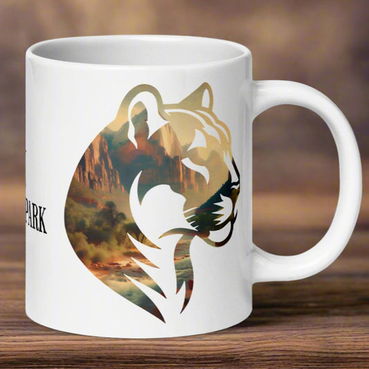Zion Park Mountain Lion Mug